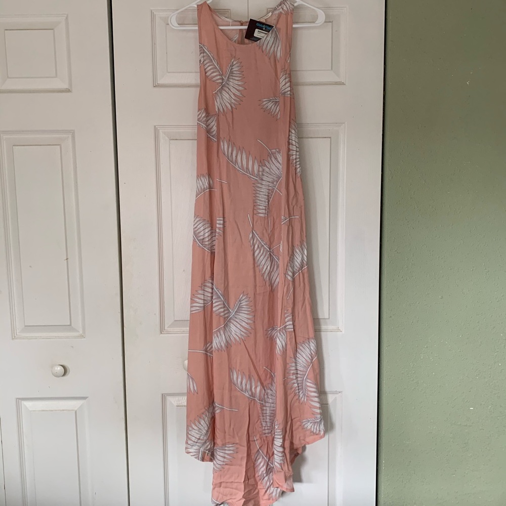 Global village maxi dress